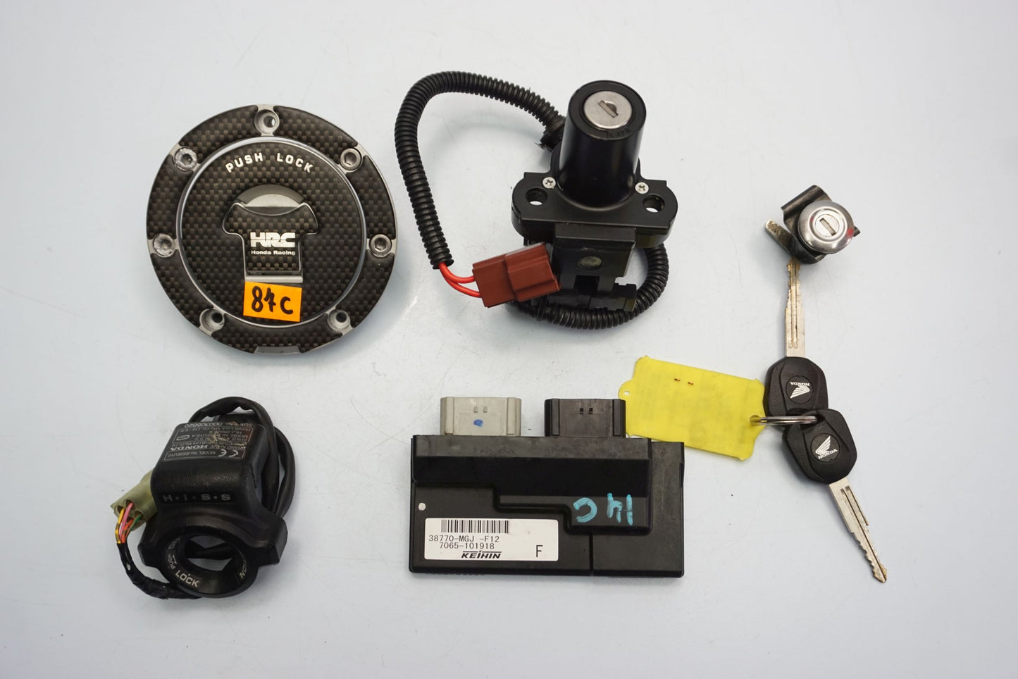 HONDA CBF 1000 10-17 Schlosssatz Zündschloss Lock Set