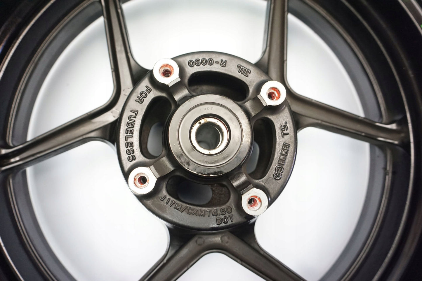 KAWASAKI ER-6F 650 12-17 Felge hinten Wheel Hinterrad 5