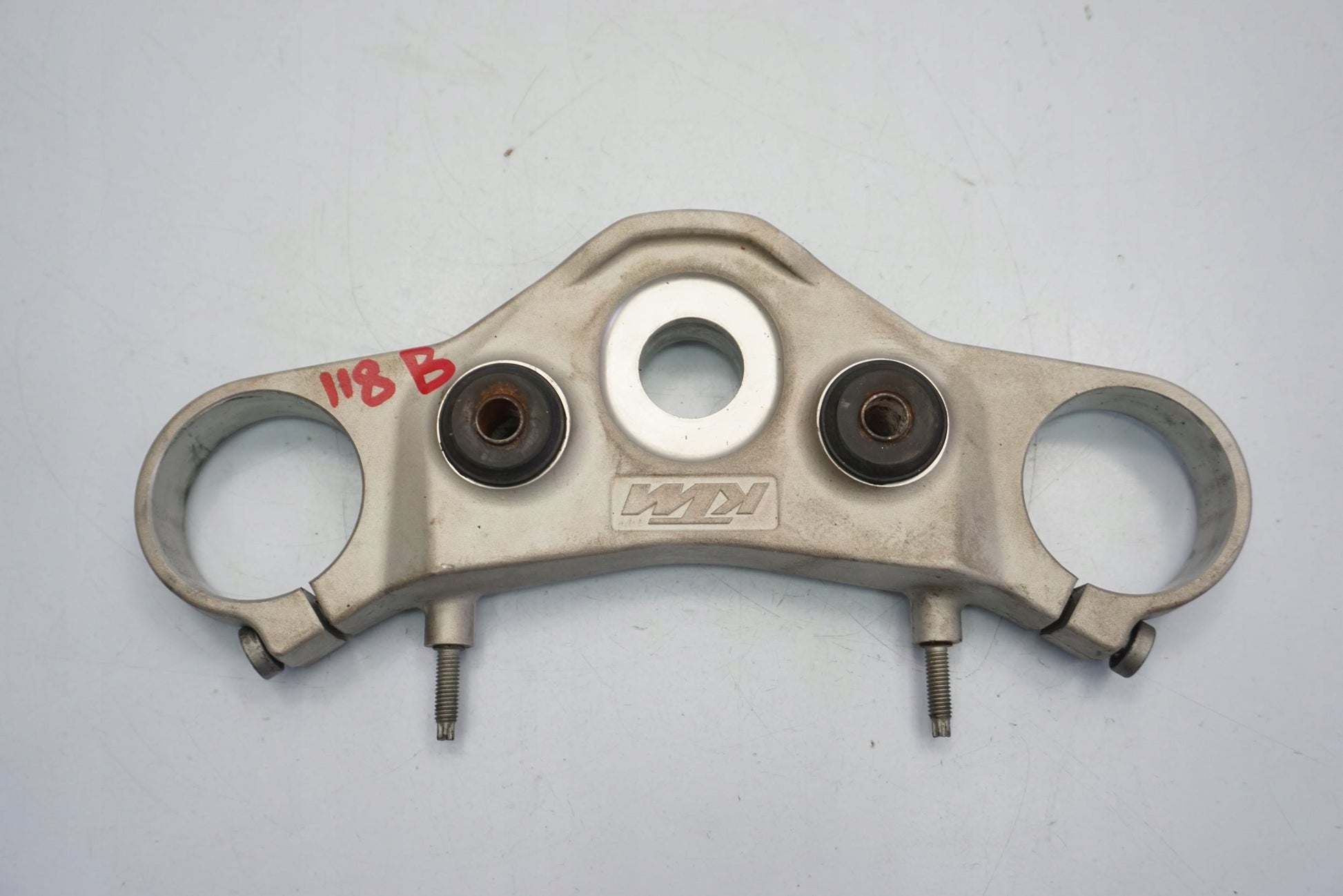 KTM 690 DUKE 12-15 obere Gabelbrücke Triple Clamp oben 5