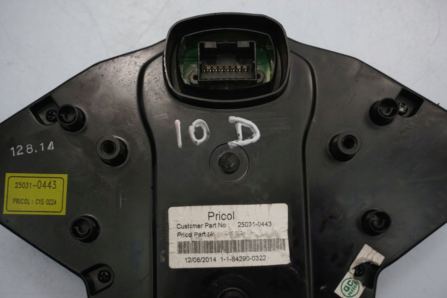 KAWASAKI ER-6F 650 12-17 Tacho Tachometer Cockpit Speedometer 4