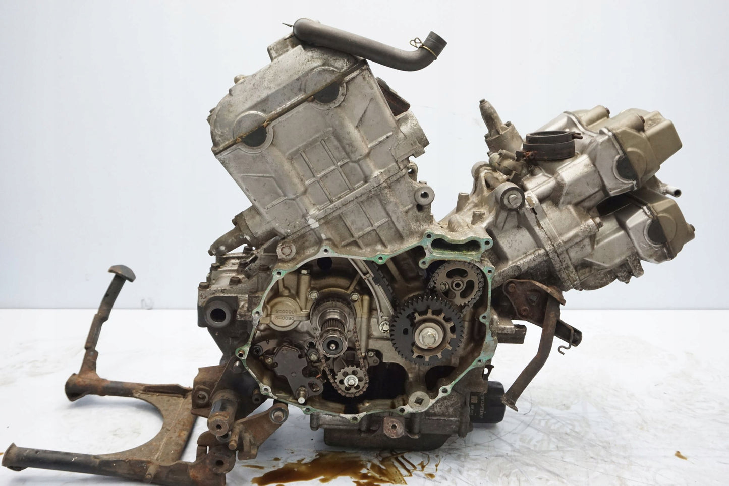 HONDA XL 1000 V VARADERO 99-02 Motor Motorblock Engine 7