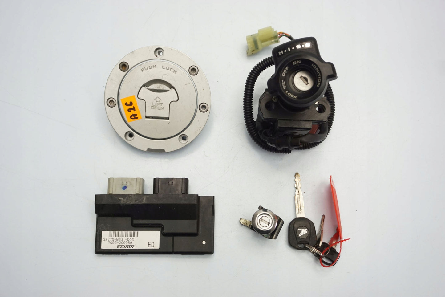 HONDA CBF 1000 10-17 Schlosssatz Zündschloss Lock Set