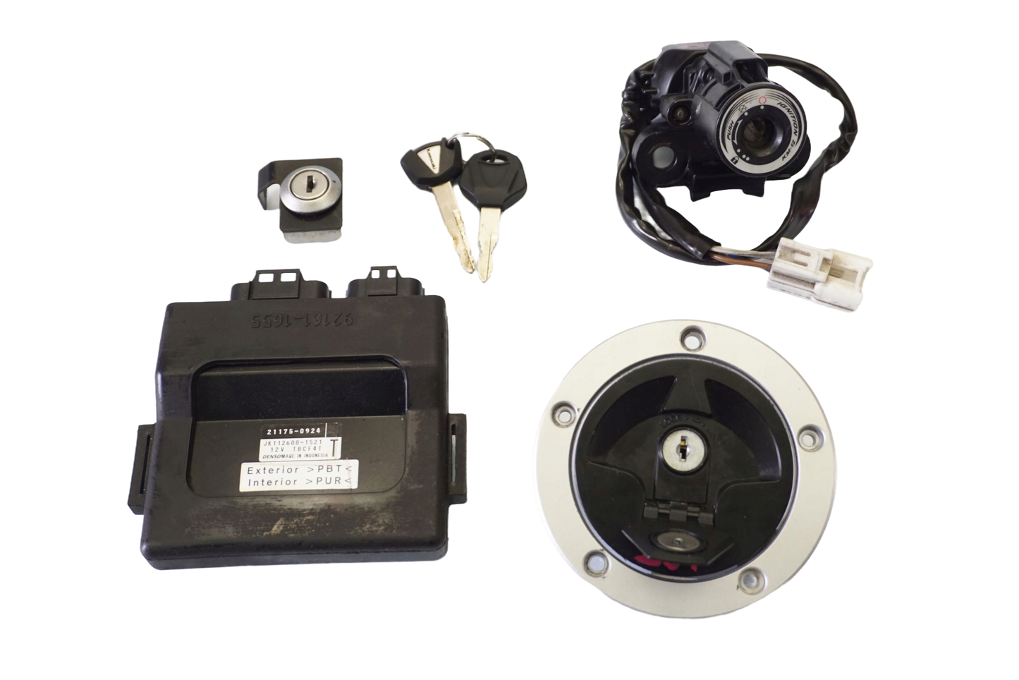 KAWASAKI VERSYS 650 15-21 Schlosssatz Zündschloss Lock Set 1