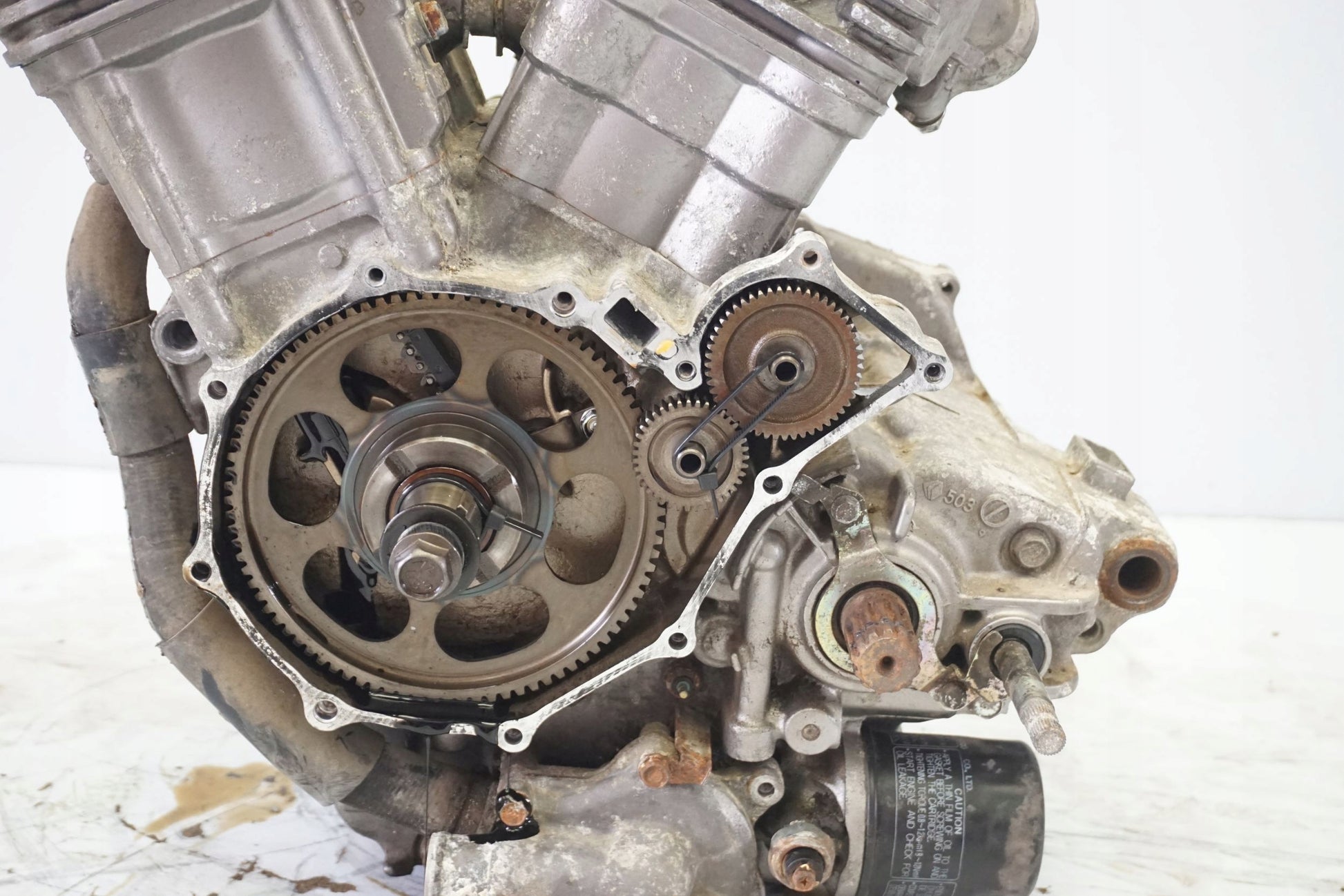 HONDA XL 650 V TRANSALP 00-07 Motor Motorblock Engine 8