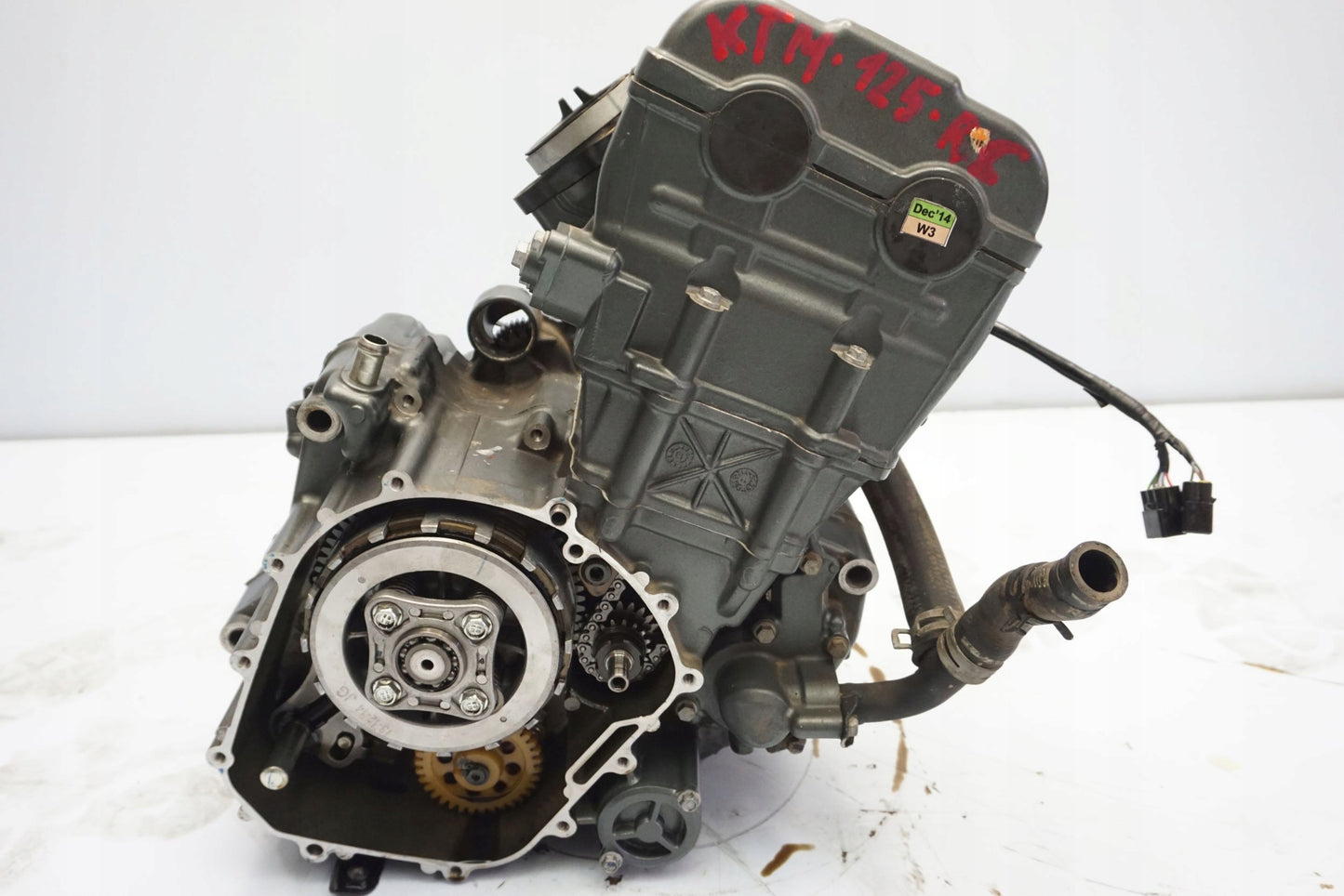 KTM RC 125 15-19 Motor Motorblock Engine 2
