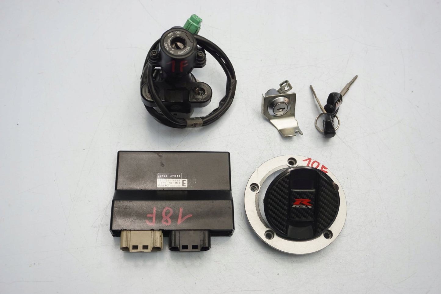 SUZUKI GSX-R 600 750 K8 K9 L0 Schlosssatz Zündschloss Lock Set