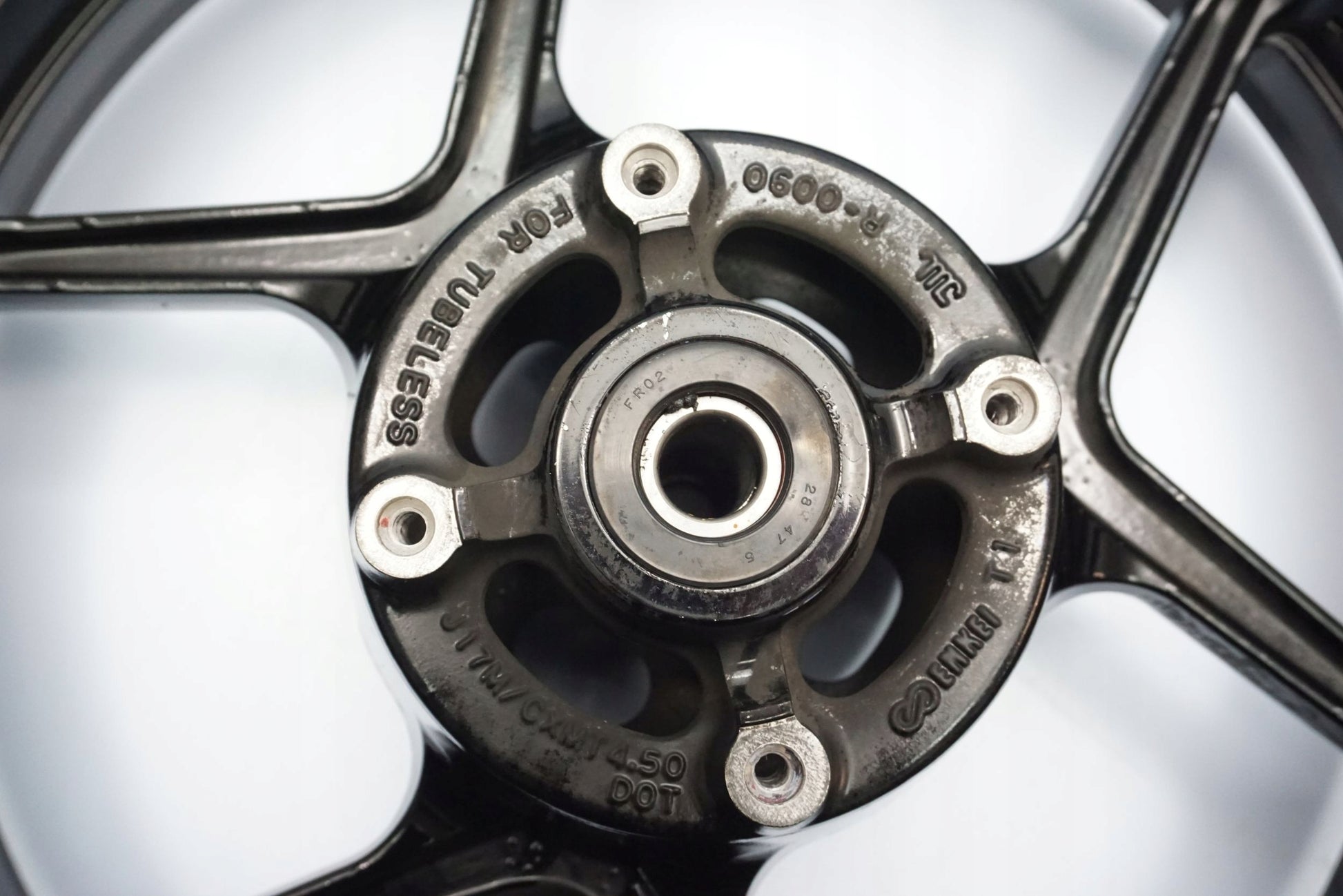 KAWASAKI 650 ER-6N 12-17 Felge hinten Wheel Hinterrad 7