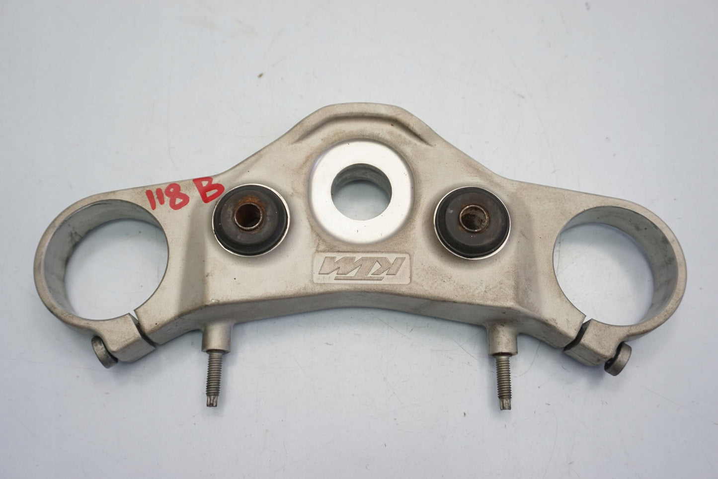 KTM 690 DUKE 12-15 obere Gabelbrücke Triple Clamp oben 2