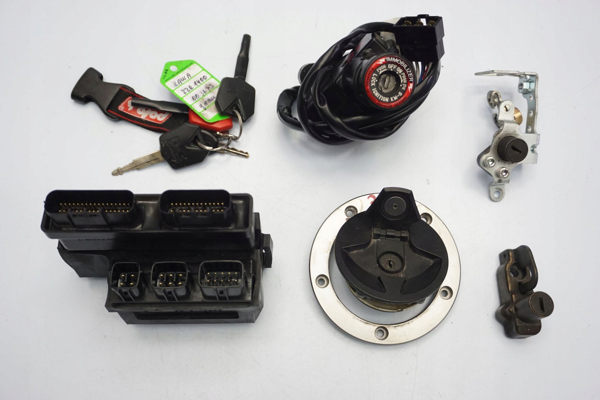 KAWASAKI ZZR-1400 05-11 Schlosssatz Zündschloss Lock Set 8