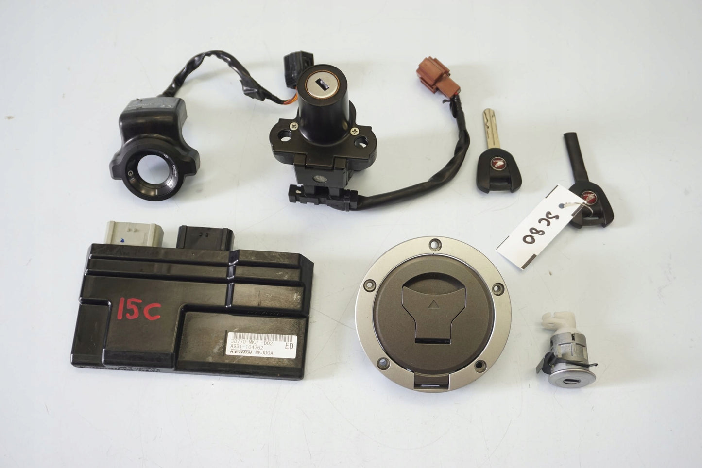 HONDA CB 1000 R SC80 Schlosssatz Zündschloss Lock Set