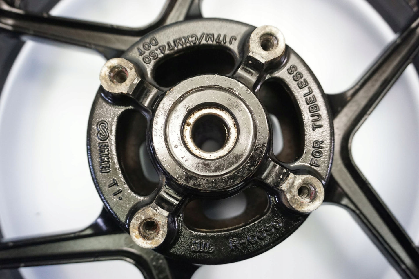 KAWASAKI ER-6F 650 12-17 Felge hinten Wheel Hinterrad 2