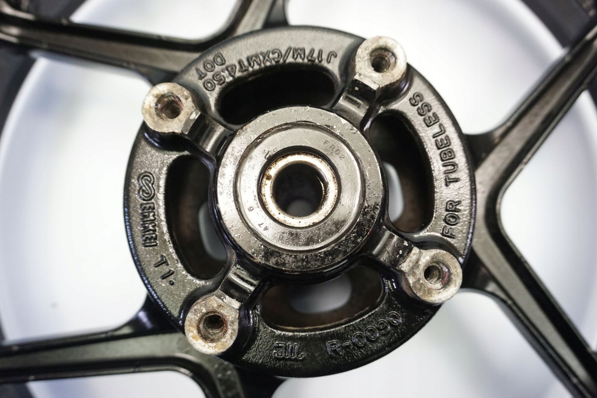 KAWASAKI ER-6F 650 12-17 Felge hinten Wheel Hinterrad 2