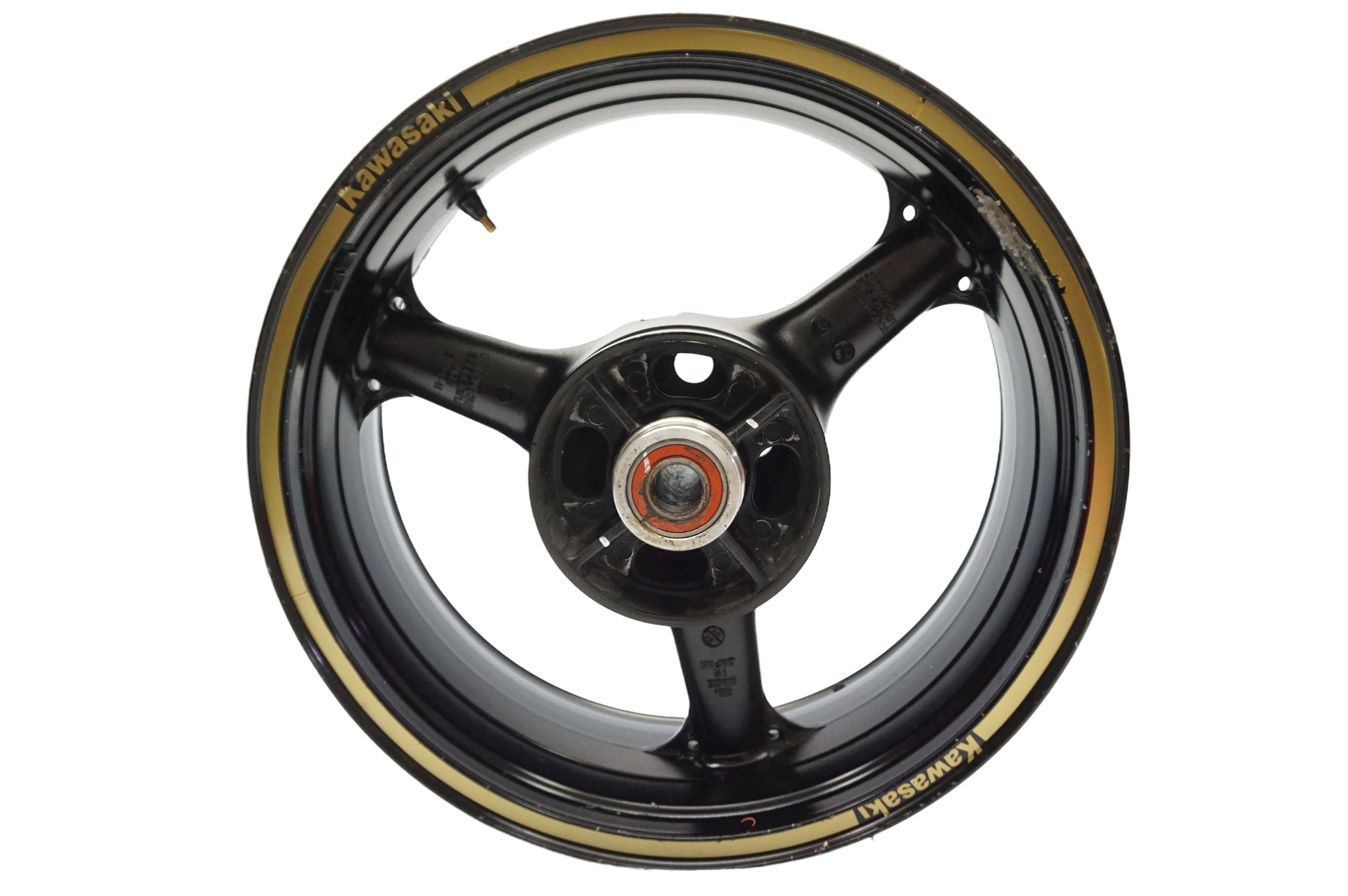 KAWASAKI ZX-6R 636 03-04 Felge hinten Wheel Hinterrad 1