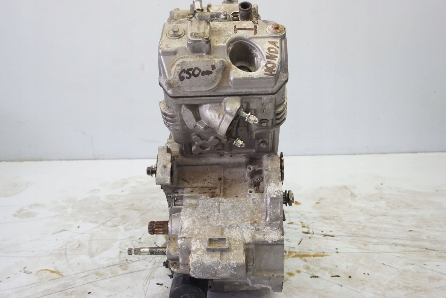 HONDA XL 650 V TRANSALP 00-07 Motor Motorblock Engine 5