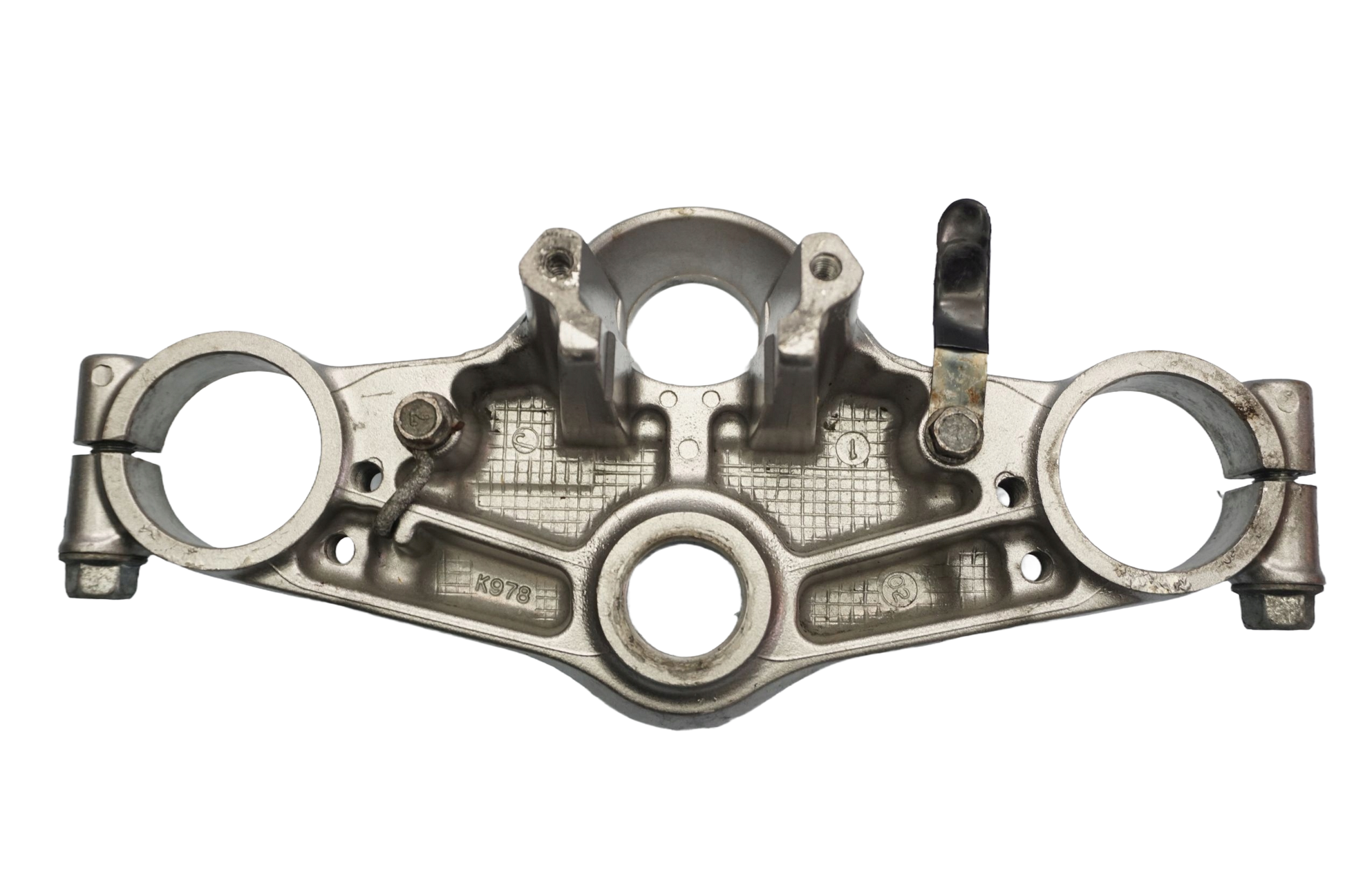 KAWASAKI ZZR-1200 02-05 obere Gabelbrücke Triple Clamp oben 1