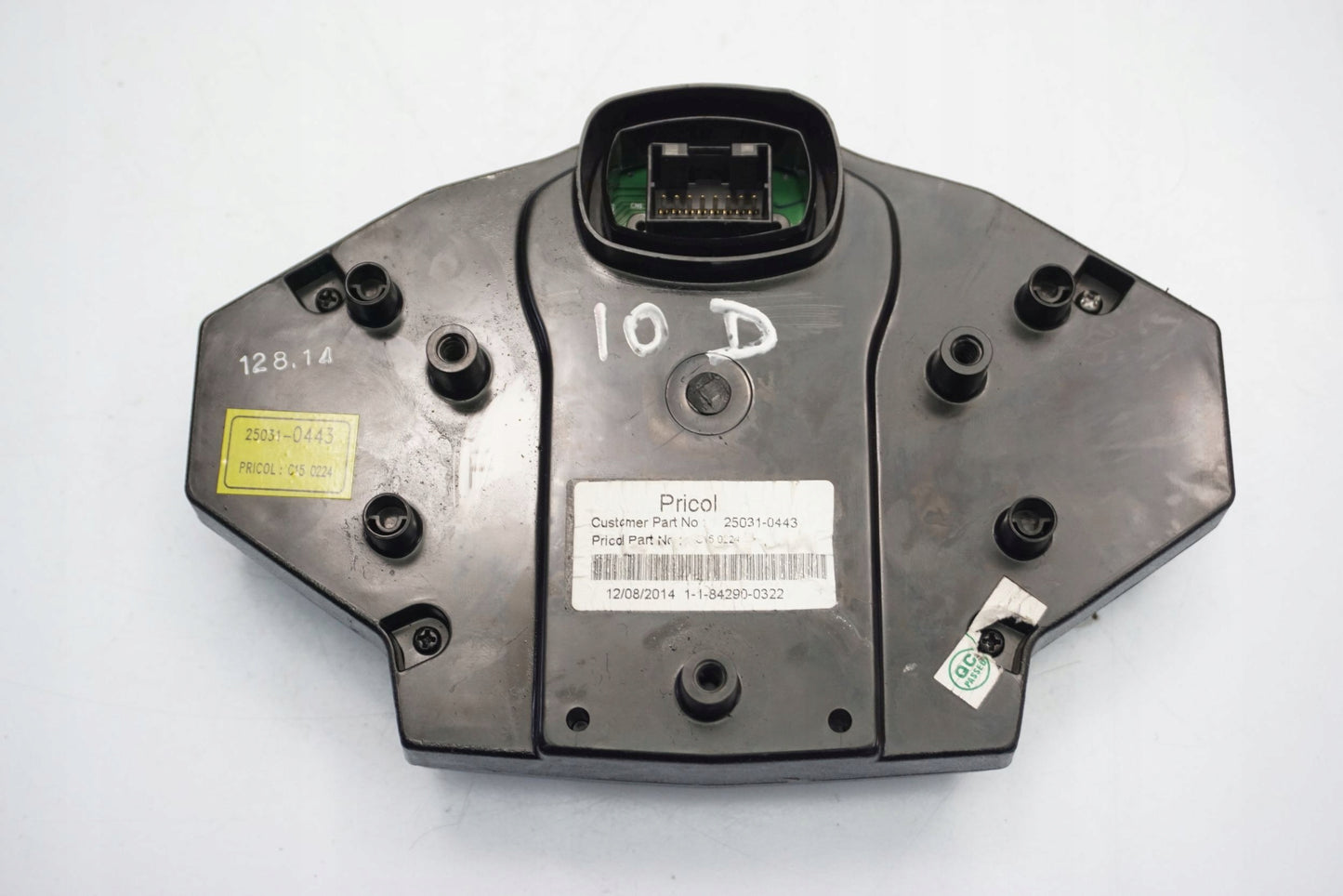 KAWASAKI ER-6F 650 12-17 Tacho Tachometer Cockpit Speedometer 5