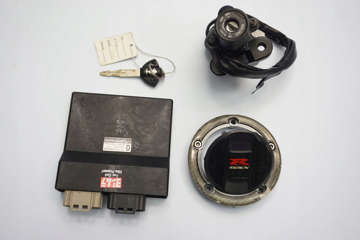 SUZUKI GSX-R 1000 K7-K8 Schlosssatz Zündschloss Lock Set