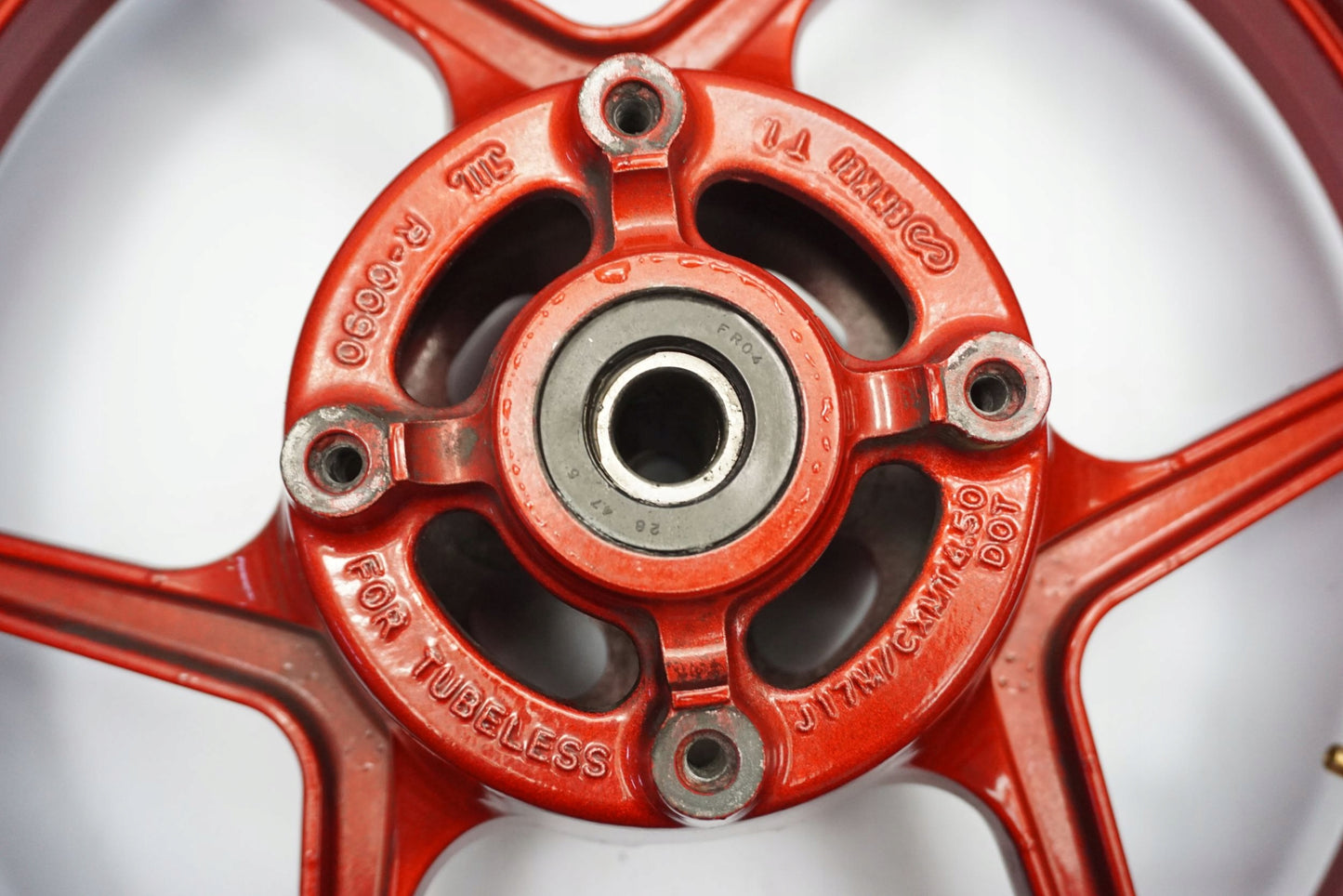 KAWASAKI ER-6F 650 12-17 Felge hinten Wheel Hinterrad 3